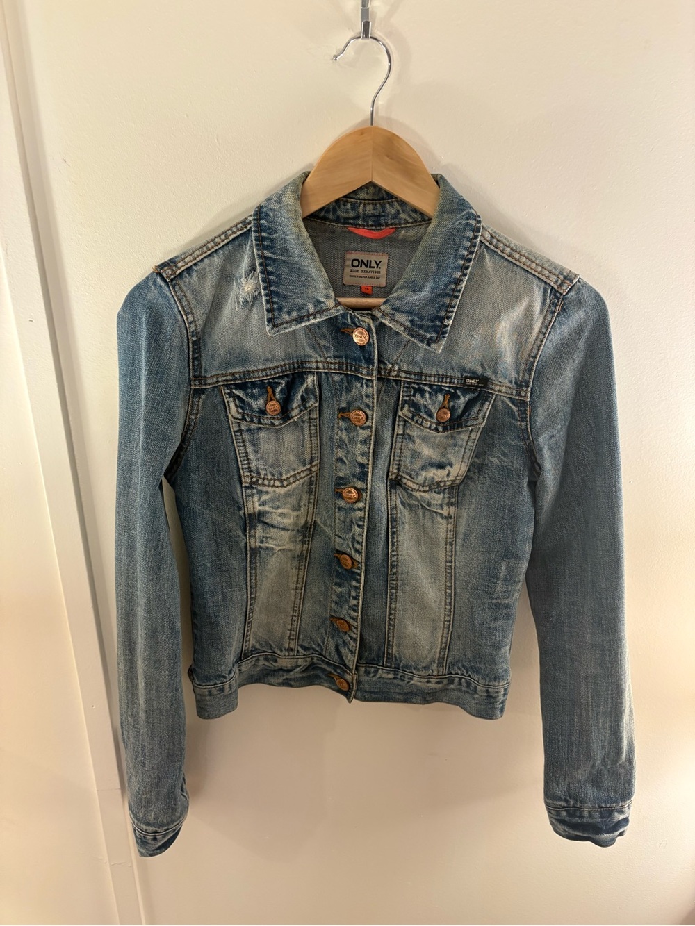 ONLY Women’s Light Blue Denim Jacket